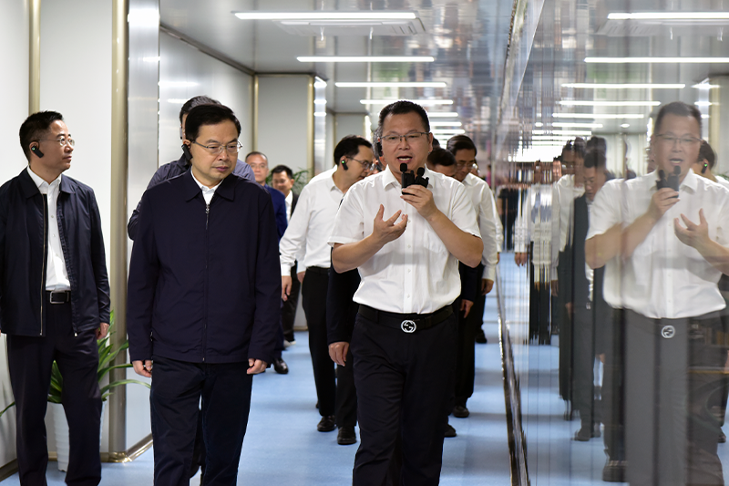 福貝9月大事件|宣城市市委書記李中攜督導(dǎo)組蒞臨福貝中心工廠（福新）參觀考察